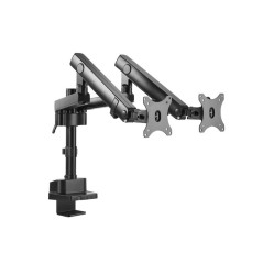 Support de Moniteur du Double Ecrans V7 - Noir — V7 · Smarty Paris 18e